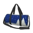 thumbnail image 1 of KLL Christmas Fir Tree Duffle Bag For Men Women Sport Gym Fitness Tote Travel Training Workout Basketball Football Weekender, 1 of 8