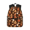 thumbnail image 1 of KLL Christmas Gingerbread Cookies Print Laptop Backpack,Lightweight Backpack for Women Men Travel Daypack Fit for Travel Hiking Weekend, 1 of 6