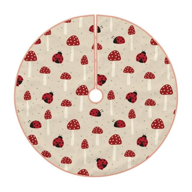 KLL Christmas Tree Skirt,Party Decorations Farmhouse for Christmas