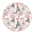 thumbnail image 1 of KLL Christmas Tree Skirt,Party Decorations Farmhouse for Christmas Decorations Holiday Party 30" -Paris, 1 of 6
