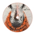 thumbnail image 1 of KLL Christmas Tree Skirt,Party Decorations Farmhouse for Christmas Decorations Holiday Party 30" -Polka Dot Rhino Welcome, 1 of 1