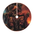 thumbnail image 1 of KLL Christmas Tree Skirt,Party Decorations Farmhouse for Christmas Decorations Holiday Party 36" -Dark Skull King Throne, 1 of 6