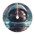 thumbnail image 1 of KLL Christmas Tree Skirt,Party Decorations Farmhouse for Christmas Decorations Holiday Party 48" -Astronaut Helmet Reflections, 1 of 1