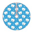 thumbnail image 1 of KLL Christmas Tree Skirt,Party Decorations Farmhouse for Christmas Decorations Holiday Party 48" -Cute Polar Bear, 1 of 6