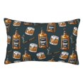 thumbnail image 1 of KLL Cigar Pillow Covers Envelope Closure,Super Soft and Cozy Fuzzy Fleece Pillow Case Cover (No pillow core） 16"x24", 1 of 5