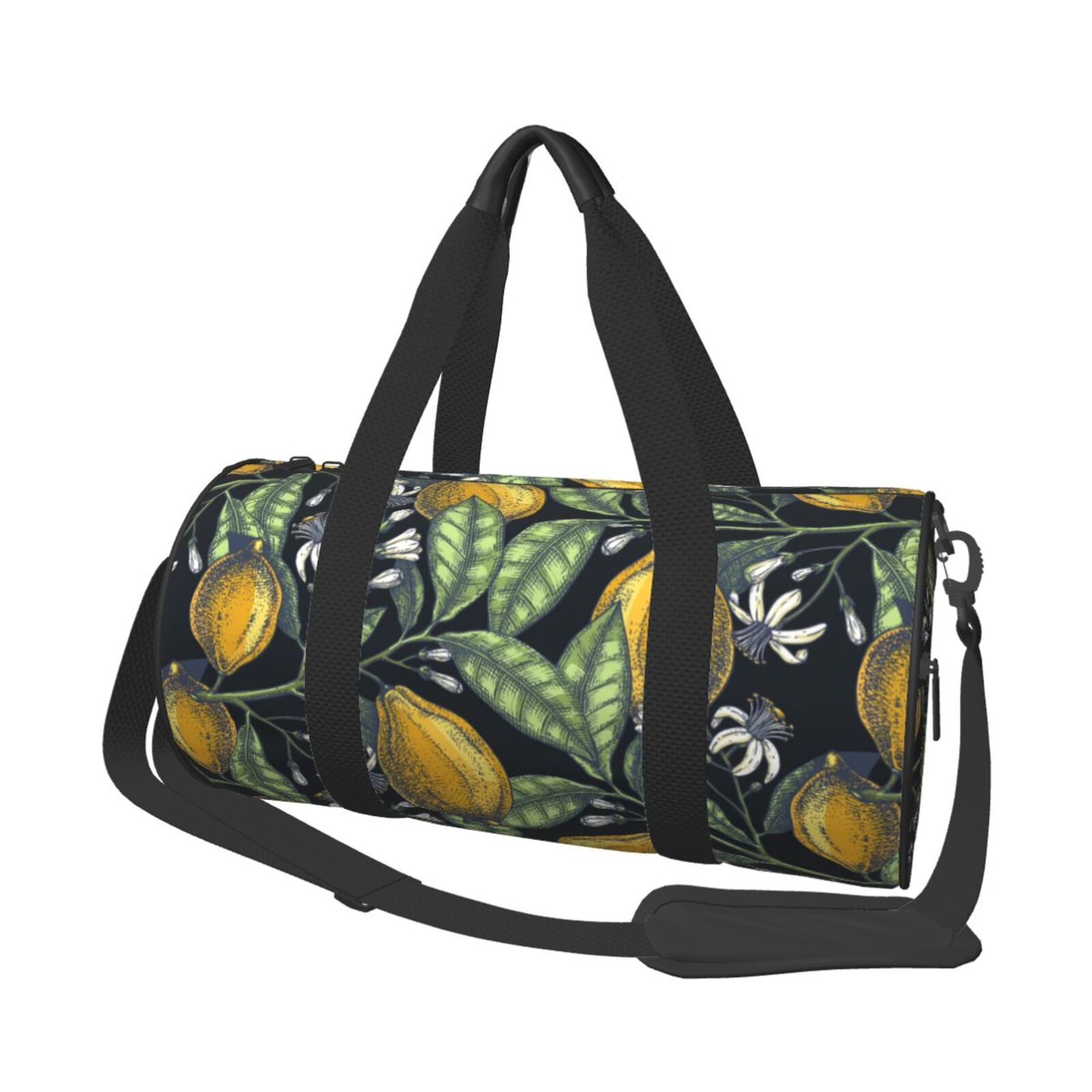 KLL Citrus Fruits Elegant Lemons Duffle Bag For Men Women Sport Gym ...