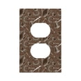 thumbnail image 1 of KLL Coffee pots Pattern Electrical Outlet Covers, 3" x 5" 1 Pack Electric Receptacle Plug Covers for Decorator Receptacle Outlet & Switch-Style S, 1 of 6