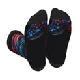 thumbnail image 1 of KLL Colorful Betta Fish Print Cool Socks Men's Women's Crew Socks Funny Crazy Novelty Stockings, 1 of 7