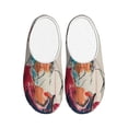 thumbnail image 1 of KLL Colorful Dachshund Art Pattern Adult Unisex Cozy Slippers,Fuzzy Slip-on Slippers TPR Sole Slippers Comfort Plush Home Footwear for Indoor & Outdoor-8, 1 of 7