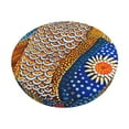 thumbnail image 1 of KLL Colorful Dot Art Fish Round Bar Chair Cushion Cover 14 inch ,Bar Stool Protector with Elastic, Soft Washable, 1 of 6