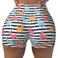 thumbnail image 1 of KLL Colorful Llama Pattern Workout Shorts for Women Scrunch Short Gym Yoga Running Sport Active Exercise Fitness Shorts, 1 of 8