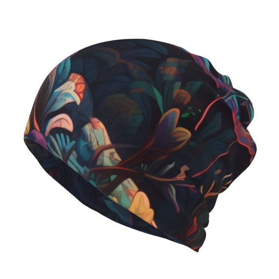 KLL Colorful Patterned Snake Pirnt Wicking Running Beanie Head Wrap Cycling Bandana for Men Women