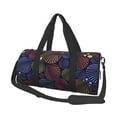 thumbnail image 1 of KLL Colorful Shells Duffle Bag For Men Women Sport Gym Fitness Tote Travel Training Workout Basketball Football Weekender, 1 of 8