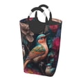 thumbnail image 1 of KLL Colorful Tulip Rose Bird Laundry Hamper,Large Canvas Fabric Lightweight Storage Basket Toy Organizer Dirty Clothes Collapsible Waterproof, 1 of 6