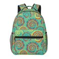 thumbnail image 1 of KLL Colourful Tie Dye Print Casual Backpack for Men Women,Travel Casual Backpack Outdoor Activities Bag Daypack for Travel Hiking Shopping Daily, 1 of 5