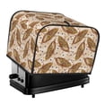 thumbnail image 1 of KLL Corn 5 Print 4 Slice Toaster Dust Covers Kitchen Small Appliance Cover with 2 Pockets,Can hold Jam Spreader Knife & Toaster Tongs (12.4 x 10.6 x 8.2), 1 of 6