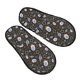 thumbnail image 1 of KLL Cosmic Slippers for Women Men House Slip on Indoor Outdoor Bedroom Furry Fleece Lined Ladies Comfy Anti-Skid Rubber Hard Sole-Medium, 1 of 8