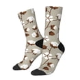 thumbnail image 1 of KLL Cotton Tree Print Cool Socks Men's Women's Crew Socks Funny Crazy Novelty Stockings, 1 of 6