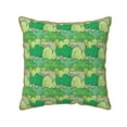 thumbnail image 1 of KLL Crocodile And Bush Decorative Throw Pillow Covers Velvet Soft for Couch Sofa Bedroom Living Room Outdoor (No pillow core)- 16"x16", 1 of 5