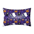 thumbnail image 1 of KLL Cute And Creepy Pattern Silk Pillowcase for Hair and Skin Standard Size 20"X 30" Soft Breathable Pillow Covers for Sleeping, 1 of 6