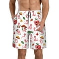thumbnail image 1 of KLL Cute Animal Men's Casual Summer Beach Shorts Hawaiian Shorts with Pockets-XX-Large, 1 of 5