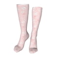 thumbnail image 1 of KLL Cute Bunny Print Cool Socks Men's Women's Crew Socks Funny Crazy Novelty Stockings, 1 of 8