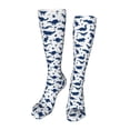 thumbnail image 1 of KLL Cute Cartoon Dinosaur Print Cool Socks Men's Women's Crew Socks Funny Crazy Novelty Stockings, 1 of 8