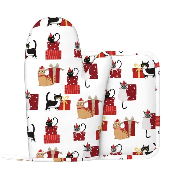 KLL Cute Cat And Christmas Gift - 300 Piece Jigsaw Puzzle for Adult and Teenagers Family Educational Game Toys 300pcs