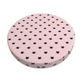 thumbnail image 1 of KLL Cute Cat Round Bar Chair Cushion Cover 13 inch ,Bar Stool Protector with Elastic, Soft Washable, 1 of 6
