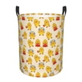 thumbnail image 1 of KLL Cute Chicken Waterproof Foldable Laundry Hamper Bucket with Handles for Storage Bin,Kids Room,Home Organizer (Medium ), 1 of 7