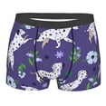 thumbnail image 1 of KLL Cute Dog Men's Cotton Boxer Briefs Underwear-Medium, 1 of 8