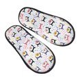 thumbnail image 1 of KLL Cute Dog Slippers for Women Men House Slip on Indoor Outdoor Bedroom Furry Fleece Lined Ladies Comfy Anti-Skid Rubber Hard Sole-Medium, 1 of 8