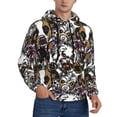 thumbnail image 1 of KLL Cute Dogs Puppy2 Print Mens Hoodie Long Sleeve Casual Pullover Hooded Sweatshirt Fashion Drawstring Hoodies with Pocket-Large, 1 of 6