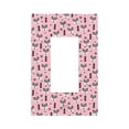 thumbnail image 1 of KLL Cute Fox Pink Tree Pattern Electrical Outlet Covers, 3" x 5" 1 Pack Electric Receptacle Plug Covers for Decorator Receptacle Outlet & Switch-Style U, 1 of 6