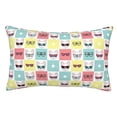 thumbnail image 1 of KLL Cute French Bulldog Pillow Covers Envelope Closure,Super Soft and Cozy Fuzzy Fleece Pillow Case Cover (No pillow core） 16"x24", 1 of 5