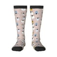 thumbnail image 1 of KLL Cute Hand Drawn Bear Print Cool Socks Men's Women's Crew Socks Funny Crazy Novelty Stockings, 1 of 6