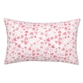 thumbnail image 1 of KLL Cute Hand Drawn Hearts Pillow Covers Envelope Closure,Super Soft and Cozy Fuzzy Fleece Pillow Case Cover 16"x24", 1 of 7
