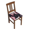 thumbnail image 1 of KLL Cute Kittens Group Portrait Pattern Seat Covers for Dining Room Chairs,Washable Chair Seat Chair Covers Seat Protector-Four Pieces, 1 of 7