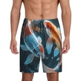 thumbnail image 1 of KLL Cute Koi Fish Serenity for Men's 1-Pack Shorts,Sleep Pajama Shorts for Men Soft Pj Shorts Men's Pajama Bottoms Sleepwear -Medium, 1 of 7
