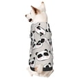 thumbnail image 1 of KLL Cute Panda for Basic Dog Hoodie - Pet Hoodie Sweater with Leash Hole - Cute Dog Sweatshirt - Pet Clothes Hooded Sweatshirt for Dog & Cat -XX-Large, 1 of 8
