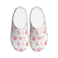 thumbnail image 1 of KLL Cute Pig Pattern Adult Unisex Cozy Slippers,Fuzzy Slip-on Slippers TPR Sole Slippers Comfort Plush Home Footwear for Indoor & Outdoor-11, 1 of 7
