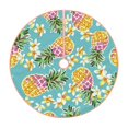 thumbnail image 1 of KLL Cute Pineapples Christmas Tree Skirt 36" ,Party Decorations Farmhouse for Christmas Decorations Holiday Party, 1 of 6