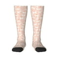 thumbnail image 1 of KLL Cute Poodle Dog Print Cool Socks Men's Women's Crew Socks Funny Crazy Novelty Stockings, 1 of 6