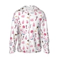 thumbnail image 1 of KLL Cute Poodle Dog Print Men's Women’s UPF 50+ Sun Protection Outdoor Hoodie Jacket Long Sleeve Fishing Hiking Performance Shirt-X-Large, 1 of 6