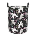 thumbnail image 1 of KLL Cute Poodle Dog Waterproof Foldable Laundry Hamper Bucket with Handles for Storage Bin,Kids Room,Home Organizer (Small ), 1 of 7