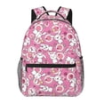 thumbnail image 1 of KLL Cute Rabbit Print Casual Backpack for Men Women,Travel Casual Backpack Outdoor Activities Bag Daypack for Travel Hiking Shopping Daily, 1 of 5