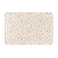 thumbnail image 1 of KLL Cute Rabbit Print Front Door Mat Indoor Outdoor Entrance, Non-Slip Mat All-Weather Doormat Indoor Outdoor Rug Patio Porch Entryway Mat, 23.6''x15.7'', 1 of 7