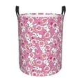 thumbnail image 1 of KLL Cute Rabbit Waterproof Foldable Laundry Hamper Bucket with Handles for Storage Bin,Kids Room,Home Organizer (Medium ), 1 of 7
