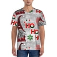 thumbnail image 1 of KLL Cute Santa for Men's Baseball Shirts,Short Sleeve Casual Shirts Button Down Shirt for Men Beach Summer Wedding Shirt-XX-Large, 1 of 7