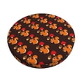 thumbnail image 1 of KLL Cute Squirrel Round Bar Chair Cushion Cover 12 inch ,Bar Stool Protector with Elastic, Soft Washable, 1 of 6
